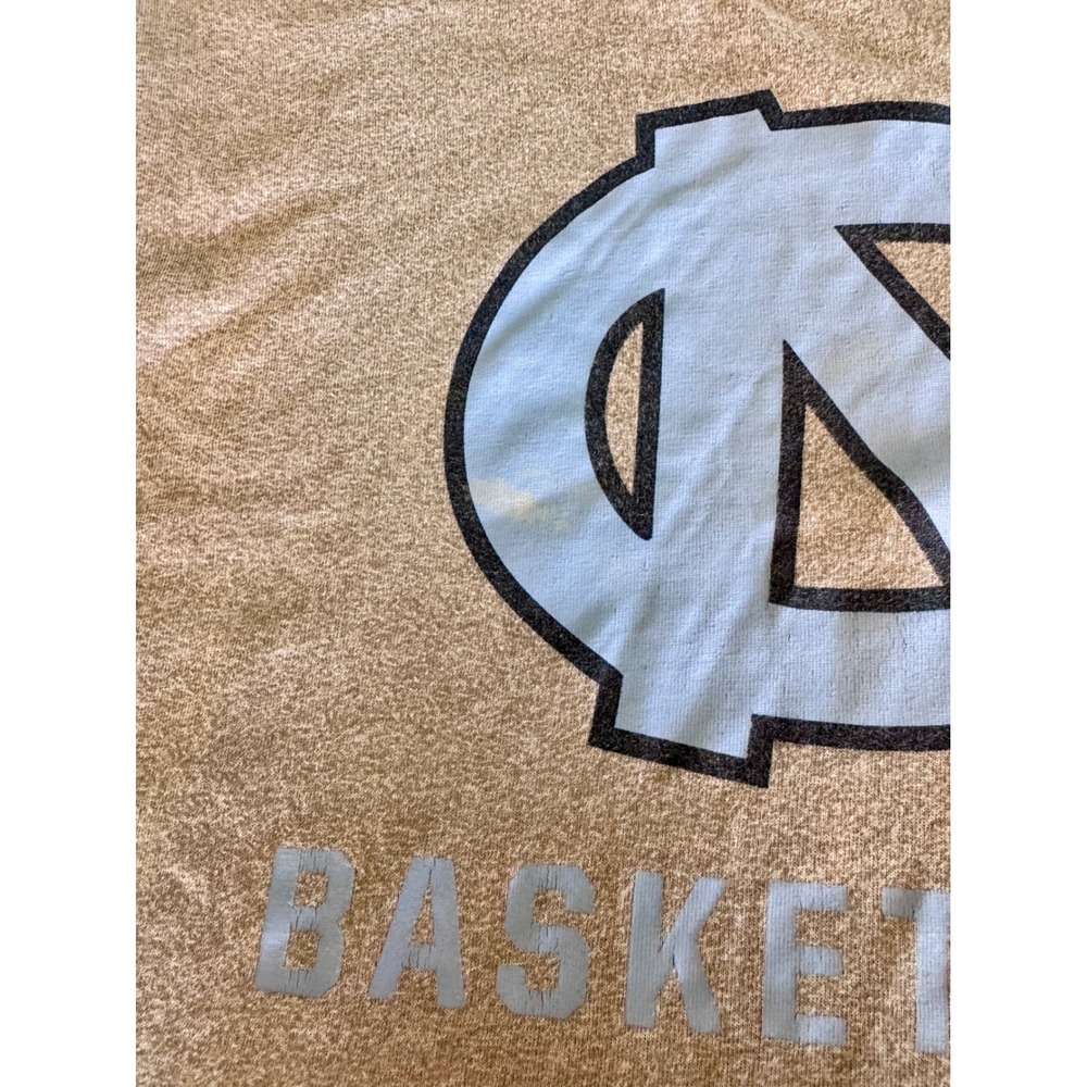 Nike Jordan UNC Tar Heels Basketball T-Shirt Mens Large Grey North Carolina - Picture 4 of 6